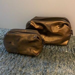 JCrew Cosmetic/Travel cases: Set of 2
